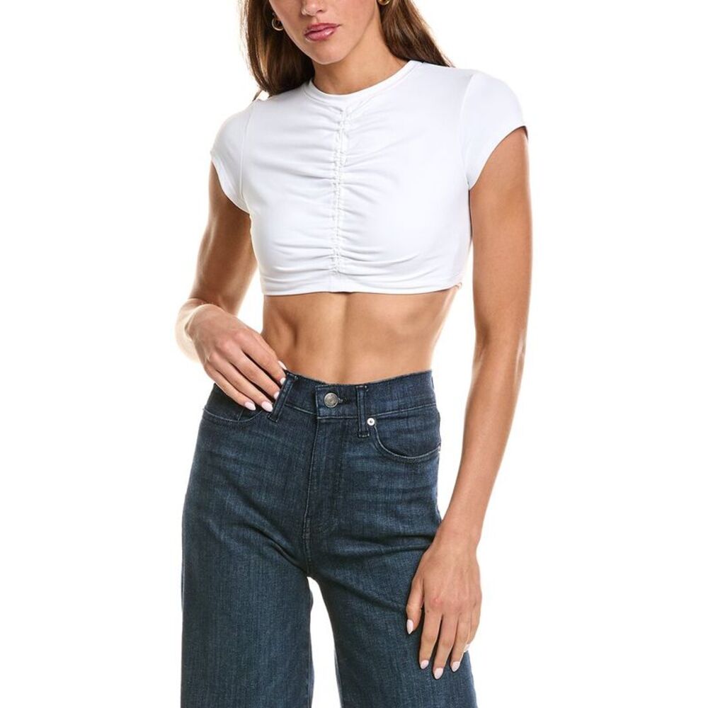 Susana Monaco Womens Gather Center Top, White